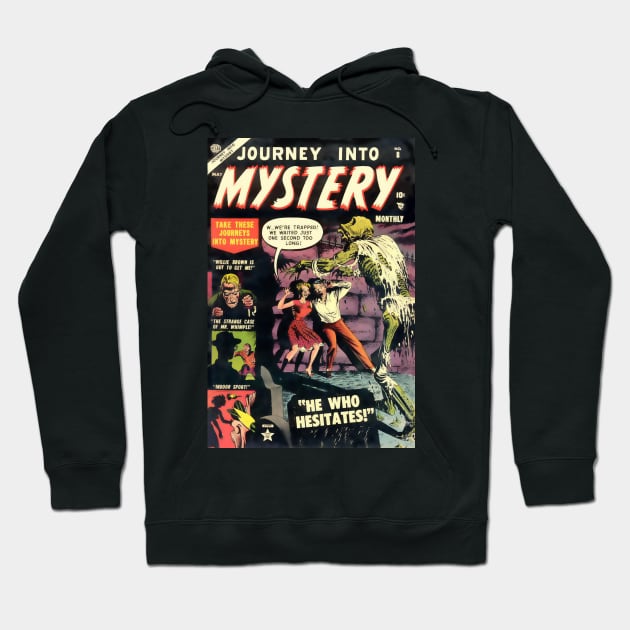 Journey Into Mystery vintage horror Hoodie by Psychosis Media